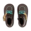 Kick Hi ZigZag-laarzen voor babyjongens, bruin leer
