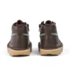 Kick Hi ZigZag-laarzen voor babyjongens, bruin leer