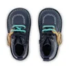 Kick Hi ZigZag-laarzen voor babyjongens, leer, marineblauw