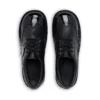 Kick Lo Brogue voor volwassen dames, zwart leer