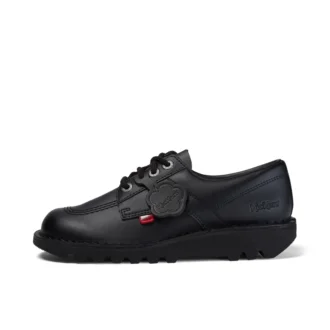 Kick Lo Leather Black voor volwassen heren