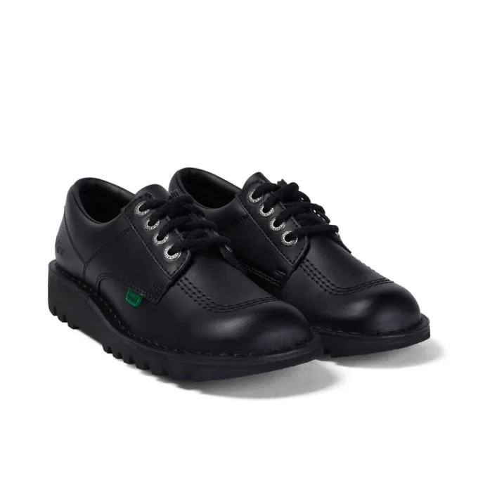 Kick Lo Leather Black voor volwassen heren