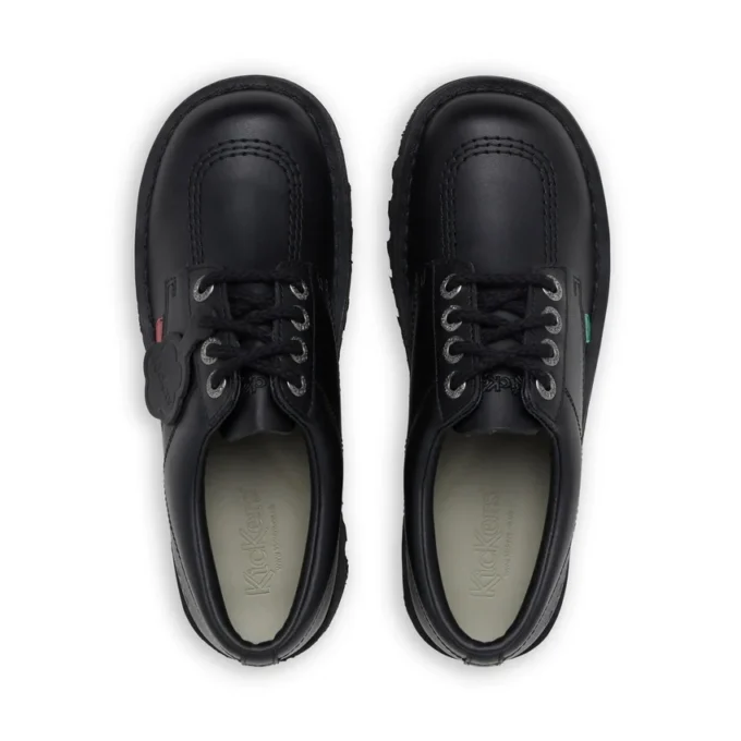 Kick Lo Leather Black voor volwassen heren