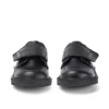 Kick Lo Scuff voor babyjongens, leer, zwart