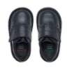 Kick Lo Scuff voor babyjongens, leer, zwart