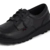 Kick Lo Tab leren schoenen voor volwassen heren, zwart