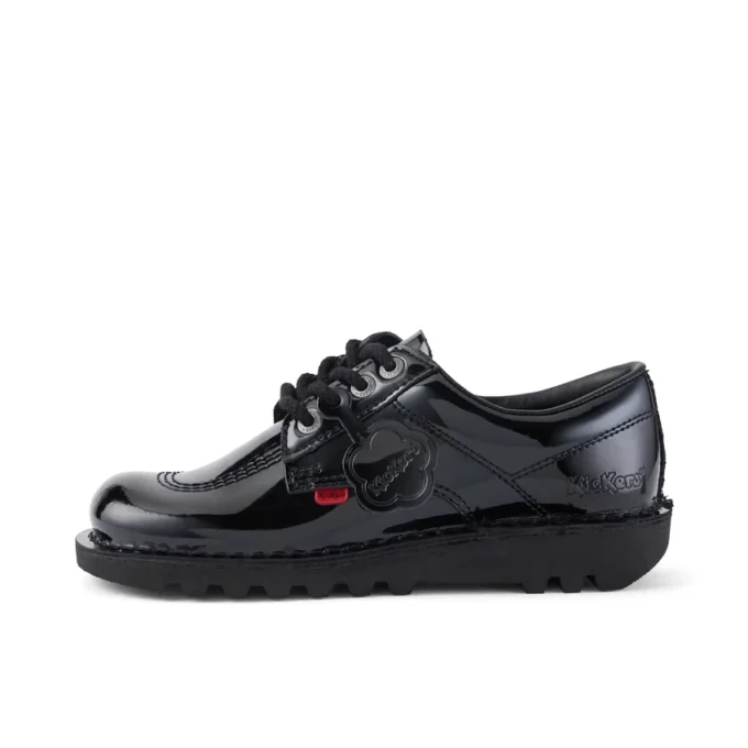 Kick Lo voor volwassen dames, lakleer, zwart
