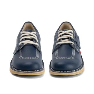 Kick Lo voor volwassenen, unisex, leer, marineblauw