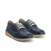 Kick Lo voor volwassenen, unisex, leer, marineblauw
