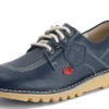 Kick Lo voor volwassenen, unisex, leer, marineblauw