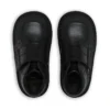 Kick Mid Scuff voor jongens, leer, zwart