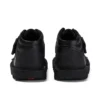 Kick Mid Scuff voor jongens, leer, zwart