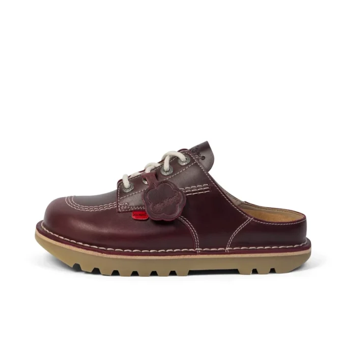Kick Mule voor volwassenen, unisex, donkerrood