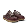 Kick Mule voor volwassenen, unisex, donkerrood