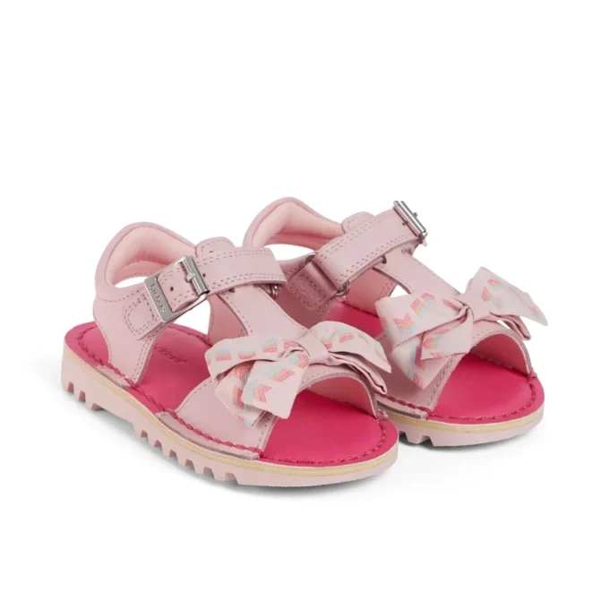 Kick Sandal voor babymeisjes, leer, roze