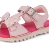 Kick Sandal voor babymeisjes, leer, roze