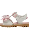 Kick Sandal voor babymeisjes, leer, wit