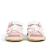 Kick Sandal voor babymeisjes, leer, wit