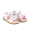 Kick Sandal voor babymeisjes, leer, wit