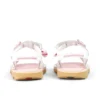 Kick Sandal voor babymeisjes, leer, wit
