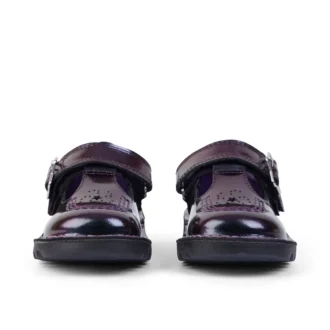 Kick T-Bar Galactic lakleder paars voor babymeisjes