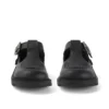 Kick T-Bar voor babymeisjes, leerimitatie, zwart