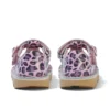 Kick T Bar voor babymeisjes, luipaardprint, lakleer, roze