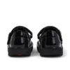 Kick T-Bar voor babymeisjes, Meadow, lakleder, zwart