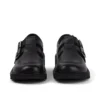 Kick T Double voor volwassen dames, zwart leer