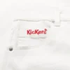 Kickers Classic Barrel Leg-jeans voor volwassen dames, wit Kickers Classic Barrel Leg-jeans voor volwassen dames, wit