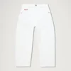 Kickers Classic Barrel Leg-jeans voor volwassen dames, wit Kickers Classic Barrel Leg-jeans voor volwassen dames, wit