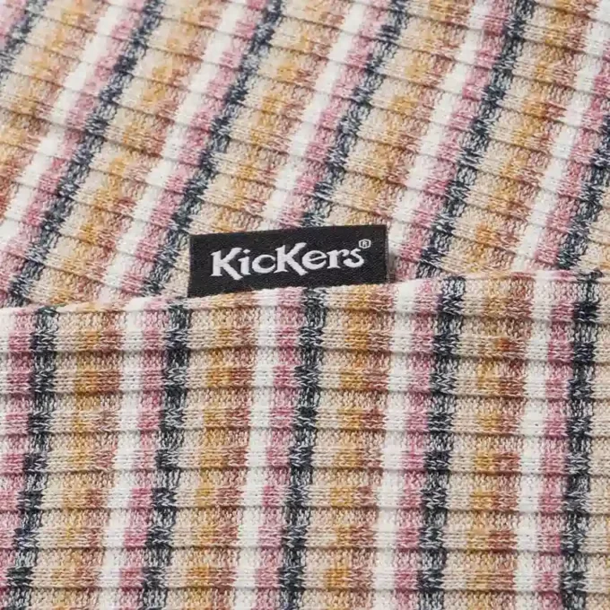 Kickers Classic Body Con T-shirt voor volwassen dames, multicolor Kickers Classic Body Con T-shirt voor volwassen dames, multicolor
