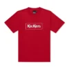Kickers Classic Box T-shirt voor heren, rood Kickers Classic Box T-shirt voor heren, rood