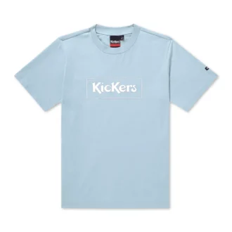 Kickers Classic Box T-shirt voor volwassen heren, blauw