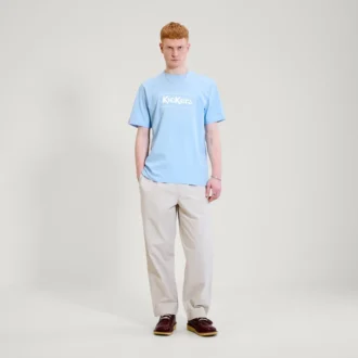 Kickers Classic Box T-shirt voor volwassen heren, blauw