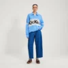 Kickers Classic doorritsvest voor volwassenen, unisex, blauw Kickers Classic doorritsvest voor volwassenen, unisex, blauw