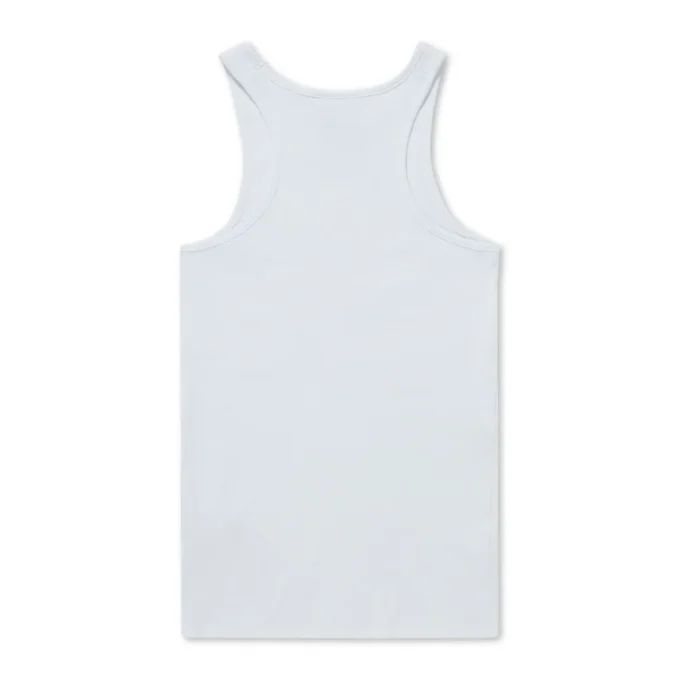 Kickers Classic geribbeld vest voor dames, wit