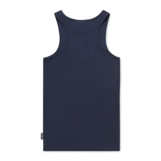 Kickers Classic geribbeld vest voor volwassen dames, marineblauw