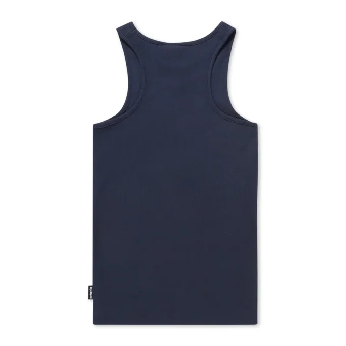Kickers Classic geribbeld vest voor volwassen dames, marineblauw