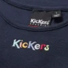 Kickers Classic geribbeld vest voor volwassen dames, marineblauw