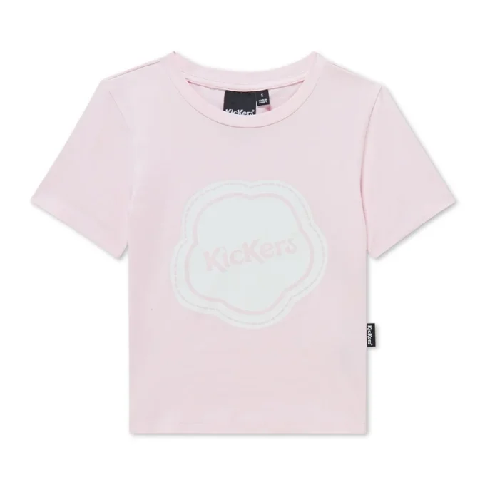 Kickers Classic lichtgewicht T-shirt voor volwassen dames, roze