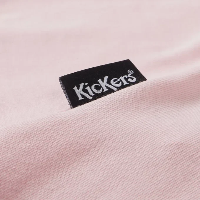 Kickers Classic lichtgewicht T-shirt voor volwassen dames, roze