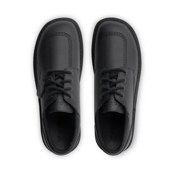 Kickers Classic Lo Padded Leather voor volwassen heren, zwart