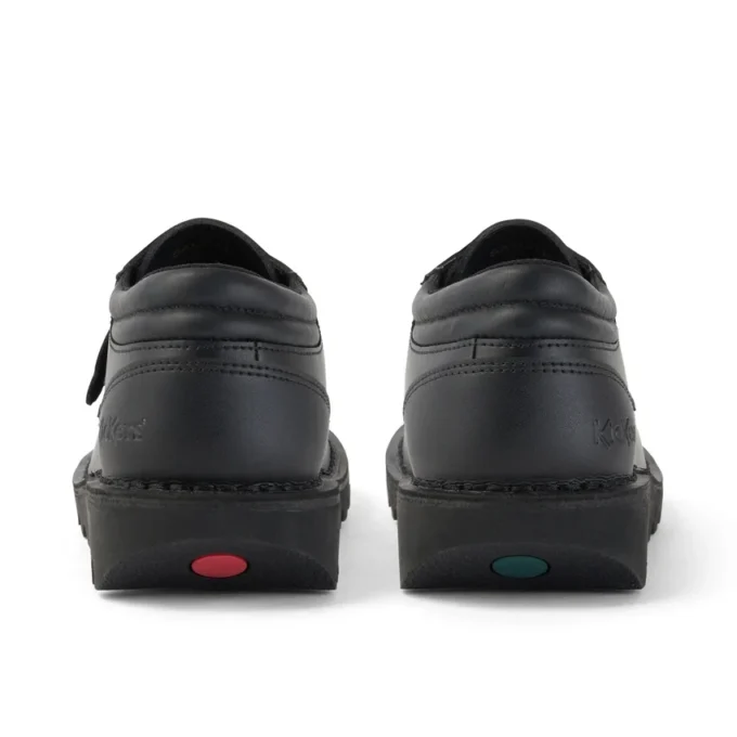 Kickers Classic Lo Padded Leather voor volwassen heren, zwart