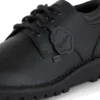 Kickers Classic Lo Padded Leather voor volwassen heren, zwart