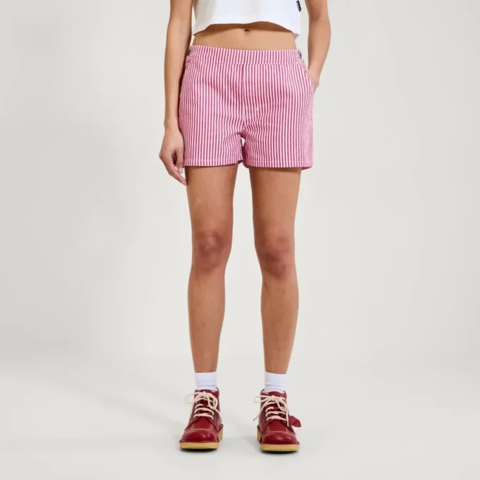 Kickers Classic Micro Short voor volwassen dames, rood Kickers Classic Micro Short voor volwassen dames, rood
