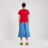 Kickers Classic Skinny T-shirt voor volwassen dames, rood