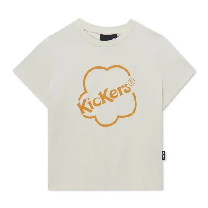 Kickers Classic Skinny T-shirt voor volwassen dames, wit