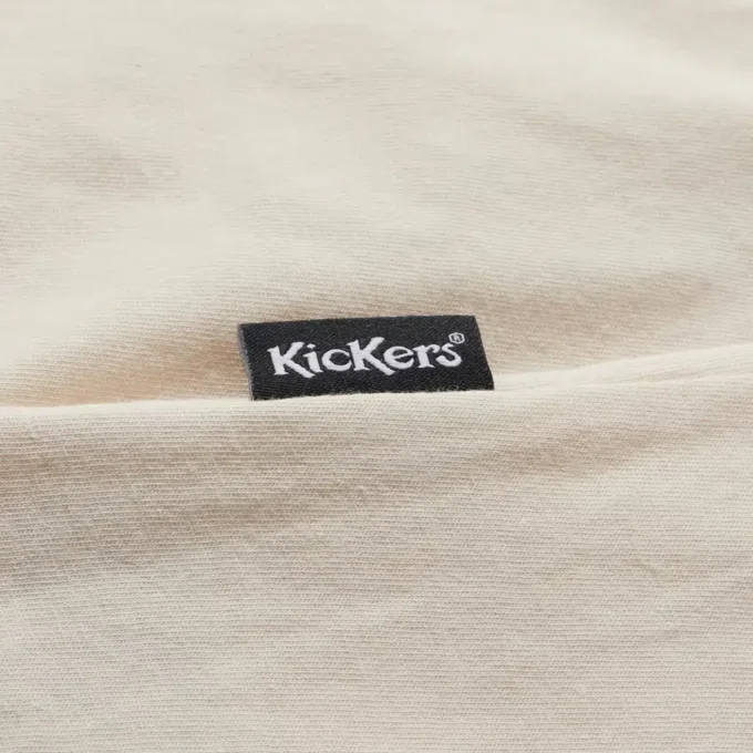 Kickers Classic Skinny T-shirt voor volwassen dames, wit