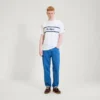 Kickers Classic T-shirt met korte mouwen voor volwassen heren, wit Kickers Classic T-shirt met korte mouwen voor volwassen heren, wit